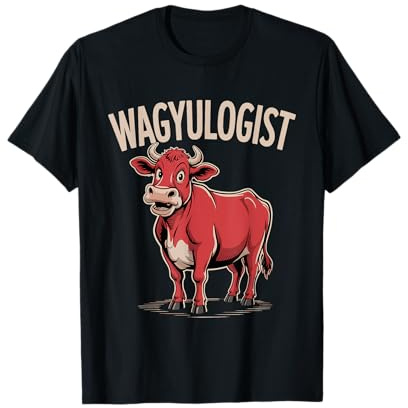 Wagyulogist Wagyu Rind BBQ Grillmeister Japan Steak Grillen T-Shirt