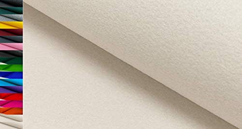 StoffBook WEIß STABILER BASTELFILZ TASCHENFILZ STOFF 4MM-100CM STOFFE, D220