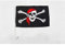 AZ FLAG - Autofahne Pirat Rotes Kopftuch - 45x30 cm - Piraten Totenkopf Autoflagge 30 x 45 Cm - Auto Flaggen