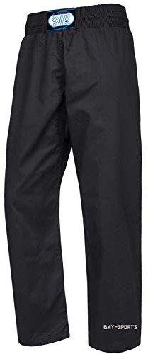 BAY® Krav MAGA BW Israel Hose Baumwolle schwarz (170 - M)