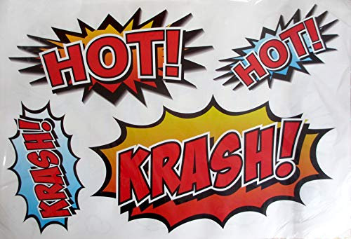 Wandtattoo COMIC-SPRÜCHE/Wand-Deko- Set/Wandaufkleber/Klebe-Sticker (Comic Sprüche)