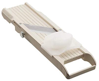 Benriner No. 64 Mandoline japonaise 8,9 cm de large, Ivoire