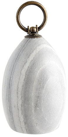 Grey Heavyweight 1.75kg Non Slip Marble Finish Doorstop Weight