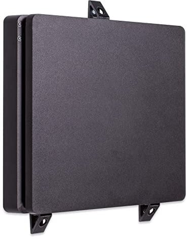 P3D-Lab Wall Mount for Playstation 4 PS4 Slim, Wall Bracket Black: A Perfectly Sized, Strong, & Secure Home for Your Console