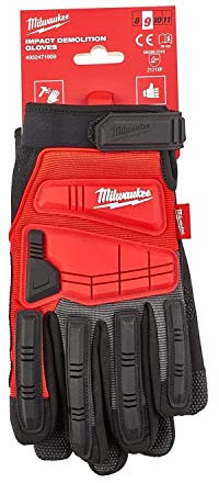 Milwauke Unisex 4932478130 Milwauke SCHLAGFESTE SCHNITTSCHUTZHANDSCHUHE KLASSE 3 Gr e 8 M 11 XXL XXL , Rot Schwarz, XXL EU