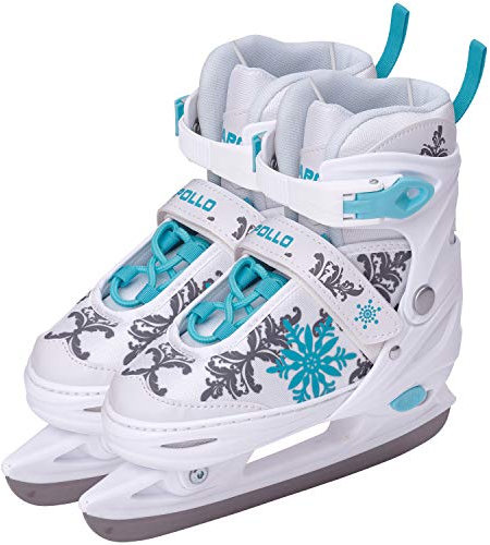 Apollo Ice Skates X Pro | verstellbare Schlittschuhe für Damen, Kinder und Jugendliche | schicke Eislaufschuhe Damen, 3 Größen (31 bis 42) | Schlittschuhe Kinder