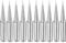 Saipe 10pcs 900M-T Soldering Iron Tips Solder Bits Replacement Tip Compatible with Hakko, Radio Shack, Atten, Quick, Aoyue, Yihua, Vastar Soldering Station (900M-T-LB)