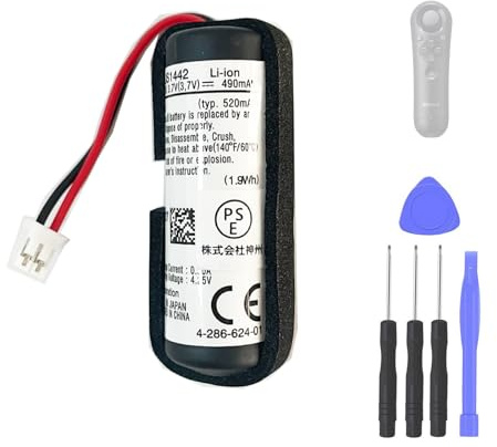 Aousavo LIS1442 ersatz akku Kompatibel mit Sony PlayStation Move Navigation Controller
