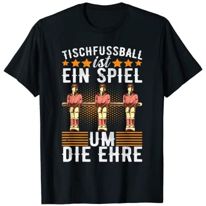 Tischfussball Figuren Trikot Tischkicker Zubehör Kickern T-Shirt