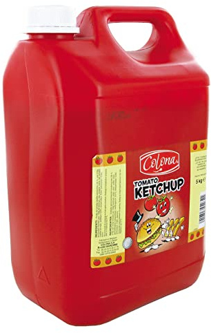 Tomato Ketchup Colona 5kg/Bidon - Lot de 1, 2, 3, 4 et 5 Bidons - Livraison Gratuite France - Expédition par la sté Bo Time (5)