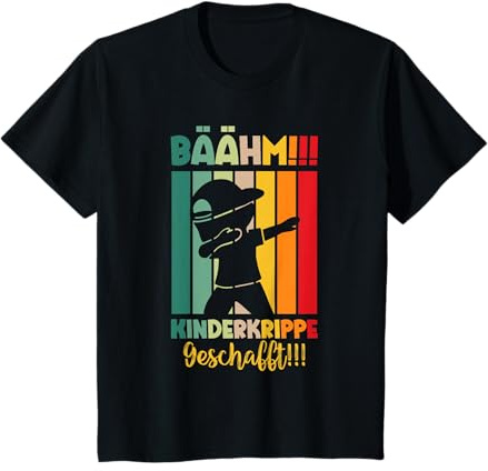 Kinder Kinderkrippe Geschafft 2026 2027 Kinderkrippe Abschluss T-Shirt