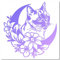 GORGECRAFT Große Katzen-Blumen-Schablonen 12x12 Zoll Wiederverwendbar Basteln Blumen Mond Schablone Schilder Heimwanddekoration Zum Malen Auf Holz Wand Scrapbook Karte Boden Fliesenzeichnung
