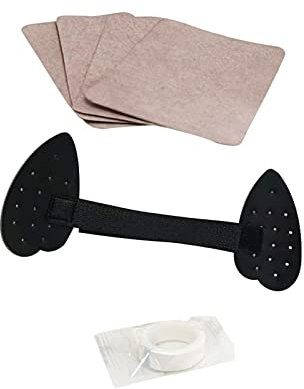 zalati Support d'oreille pour chien avec coussinets autocollants, taille réglable, outils pour soins des chiens