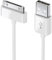 Top4pc Chargeur pour iPhone 4 4S 3G 3GS iPad Câble USB 30 broches 1m Blanc