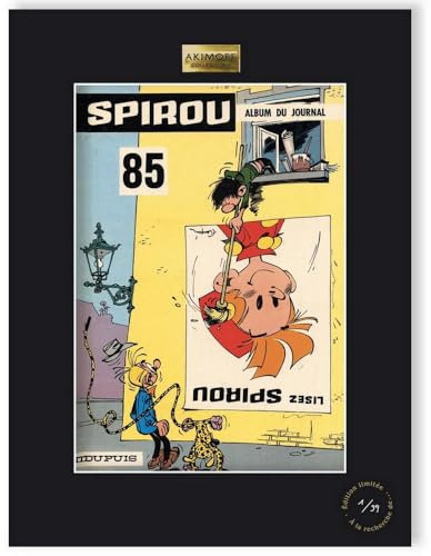 Akimoff Collection Spirou & Fantasio, Poster 1962 (30 x 40 cm)