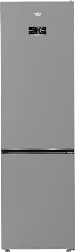 Beko CNG7603VPX 60cm Free Standing Fridge Freezer Brushed Steel B Rated