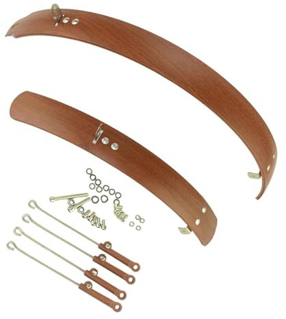 Amagogo Klappbarer Fahrrad Schutzblech, Vorderer Hinterer Schutzblech, Radschutz, Reparatur, Ersatzteile, Fahrrad Schutzblech Zum Reiten, 16 Zoll