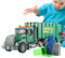 Fukamou Camion à ordures - Camion Poubelle réaliste avec Son et lumière,Grand Camion à ordures de Recyclage 1:12, Jouet pour, Jouet à ordures alimenté par Friction, Cadeaux pour garçons