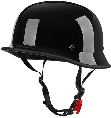 Caschi Jet e Demi-Jet Casco Jet Vintage Cromwell Motociclista Omologato ECE/DOT Mezzo Casco Moto Scooter Caschi Street Cruiser da Uomo E Da Donna 3,55-60CM