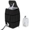 Dhqkqg Hot Tub Pump Cover, Spa Heater Pump Cover, 600D Oxford Cloth Waterproof Dustproof Spa Hot Tub Cover, Inflatable Bathtub Pump Cover, for Tub/Pool Outdoor (16.9×14.9×21.2inch)