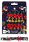 Talking Tables 8 x Mini Saucer Christmas Crackers with Joke and Conversation Starter, Party Hat, Winter Wonderland Design Eco-Friendly Xmas Tableware, Recyclable