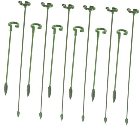 INOOMP 20pezzi Aste Supporto Piante per Vasi Sostegno Fisso per Steli di Ortensie e Bastoncini Sostegno Crescita Piante in Casa e Giardino