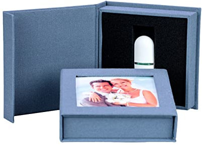 Elegantdisk USB Box with Picture Window for 1 USB Flash Drive USB Flash Drive Storage Box Case Cover for USB