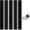 5 Stück 150 x 20 mm Ultra Power Lock Strips, Selbstklebende Klettband-Streifen mit extrem starker Haftkraft für den Innen- und Außenbereich, Wetterfest, UV- und temperaturbeständig