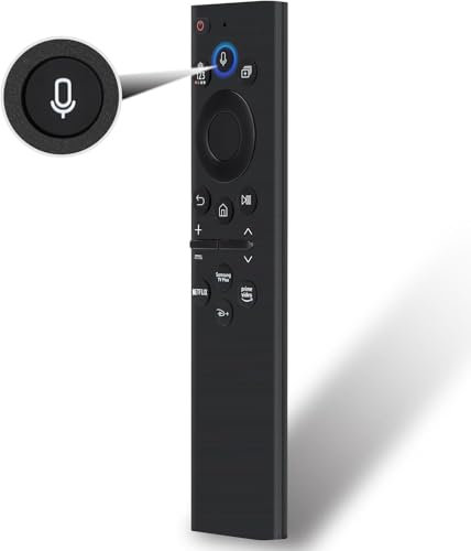 for Samsung TV Remote Replacement, for 2019-2024 Samsung Remote Control for Smart TV with Voice Control, for BN59-01385A (No Solarcell)