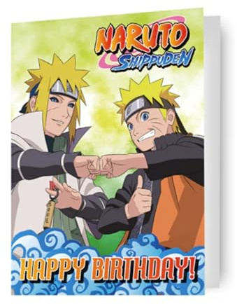 Danilo Promotions LTD Carte d'anniversaire Naruto Shippuden