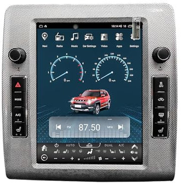 Autoradio Android 15 con navigatore satellitare per D-odge Challenger (2008-2014), touchscreen da 10,4 pollici, lettore multimediale DVD con Carplay wireless, autoradio GPS, navigazione FM, ricevitor