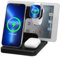 SEWACC Stazione Wireless per Telefono Tablet e Caricabatterie con Design Elegante e Base Stabile per e Casa