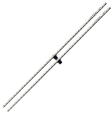 LOCKLGFMCZ Bande de rétroéclairage LED 40 LED for téléviseur Samsung 55quot; UN55NU7300F UE55NU7105 AOT_55_NU7300_NU7100 55NU710C BN96-45913A BN61-15485A Bande Lumineuse TV