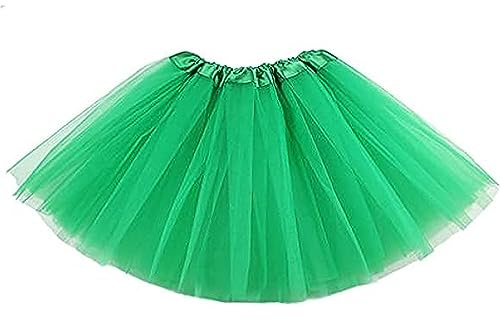 Lizzy Kids 3 Layer Tutu Skirt for Girls | Soft Tulle Ballet Skirt with Elastic Waistband | Fancy Dress, Dance, Halloween, Birthday Party Costume, Princess Dress Up