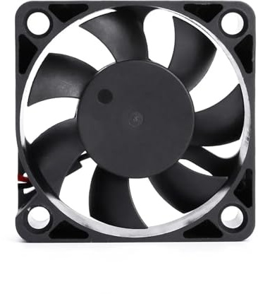 2pcs 5cm Cooling Fan DC 12V 2 Pin 5015 50mm 50x50x15mm Exhaust Cooler Silent Quiet