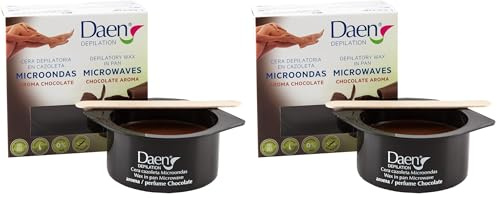 Daen 100 g Chocolate Microwavable Wax (Pack of 2)