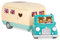 Li’l Woodzeez 40-teiliges Auto und Wohnmobil Set mit Zubehör – Möbel, Koffer, Essen, Geschirr und mehr – Spielzeug für Kinder ab 3 Jahren