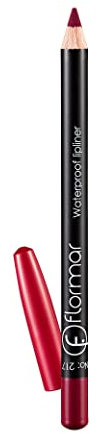 Flormar Lipliner Wasserfest 217 Chic Crimson – Langanhaltender, Wischfester Lippenkonturenstift – Cremige Textur-für-Definierte Lippen – Für Alle Hauttöne Geeignet – Lip Pencil Naturton