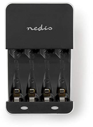 Nedis Batterieladegerät NiMH AA/AAA