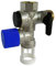 SOMATHERM FOR YOU - Gruppo di sicurezza in ottone NC 20/27 (3/4 '') con una guardia d'aria dritto. Corpo di sicurezza obbligatoria per scaldabagni, Grigio