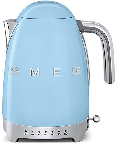 Smeg 1.7 Liter Kettle - KLF04PBUK, Blue