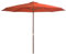 vidaXL Sonnenschirm 350cm Terrakotta Gartenschirm Ampelschirm Marktschirm