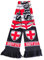 Sheffield United FC Fußball-Fan-Schal, Premium-Acryl-Strick, Rot, Weiß, Schwarz, TYJ-7.7SJ-267
