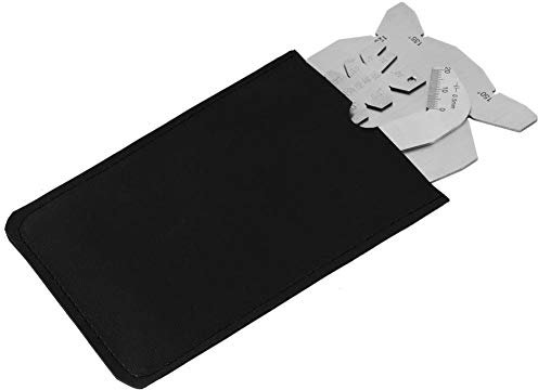 High Hardness with a Case Drill Bit Angle Gage, Drill Bits Angle Gauge, for Chisels Sharpening Measurement for Table Saw