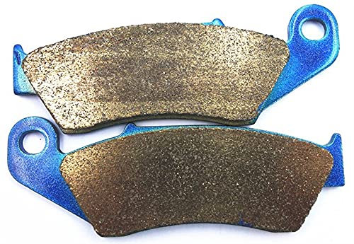 Sinter Bremsbelagsatz passend für XR 125 XR125 L 2003 2004 2005 2006 2007 Bremstrommel vorne hinten Bremsbeläge vorne und hinten (Farbe : Sintered Front)