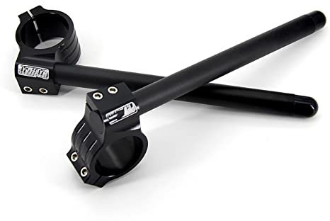 Lenker Lenkerklemme Universal CNC 31mm 51mm 32mm 33mm 35mm 36mm 37mm 39mm 41mm 50mm Motorrad Clip On Fork Riser Regular Lenker (Farbe : 45MM)