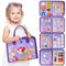 hahaland Busy Board 7 in 1 Montessori Spielzeug ab 3 4 5 Jahre, Activity Board & Motorikspielzeug, Busy Book Geschenk Spielzeug ab 3 4 5 Jahre Jungen Mädchen für Reise Auto Flugzeug