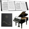 Sheet Music Folder, A4 Size Piano Score Binder 4 Pages Music Binder Organizer, Music Sheet File Paper Documents Storage Folder Holder