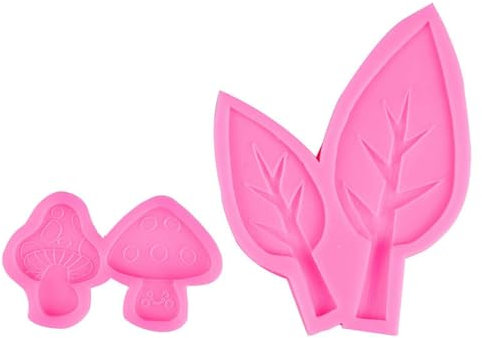 Fondant Formen 2 Stück Bäume Apfelbäume Schokoladenkuchen Gebackene Pilzkekse Lutscher Silikonformen