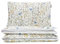 MUMLA - Bettwäsche 200x200 cm, 100% Baumwolle, 2-teiliges Bettwäsche mit Schmetterlingsmuster - 1x Bettdeckenbezug + 2X Kopfkissenbezug 80x70 cm mit Reißverschluss, Zertifikat Oeko-Tex